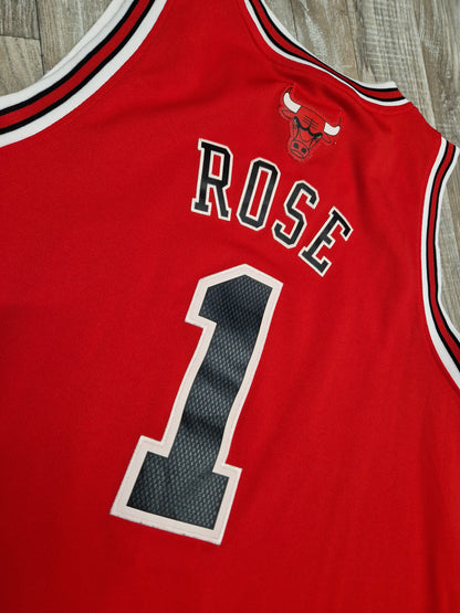 Derrick Rose Chicago Bulls Jersey Size Large