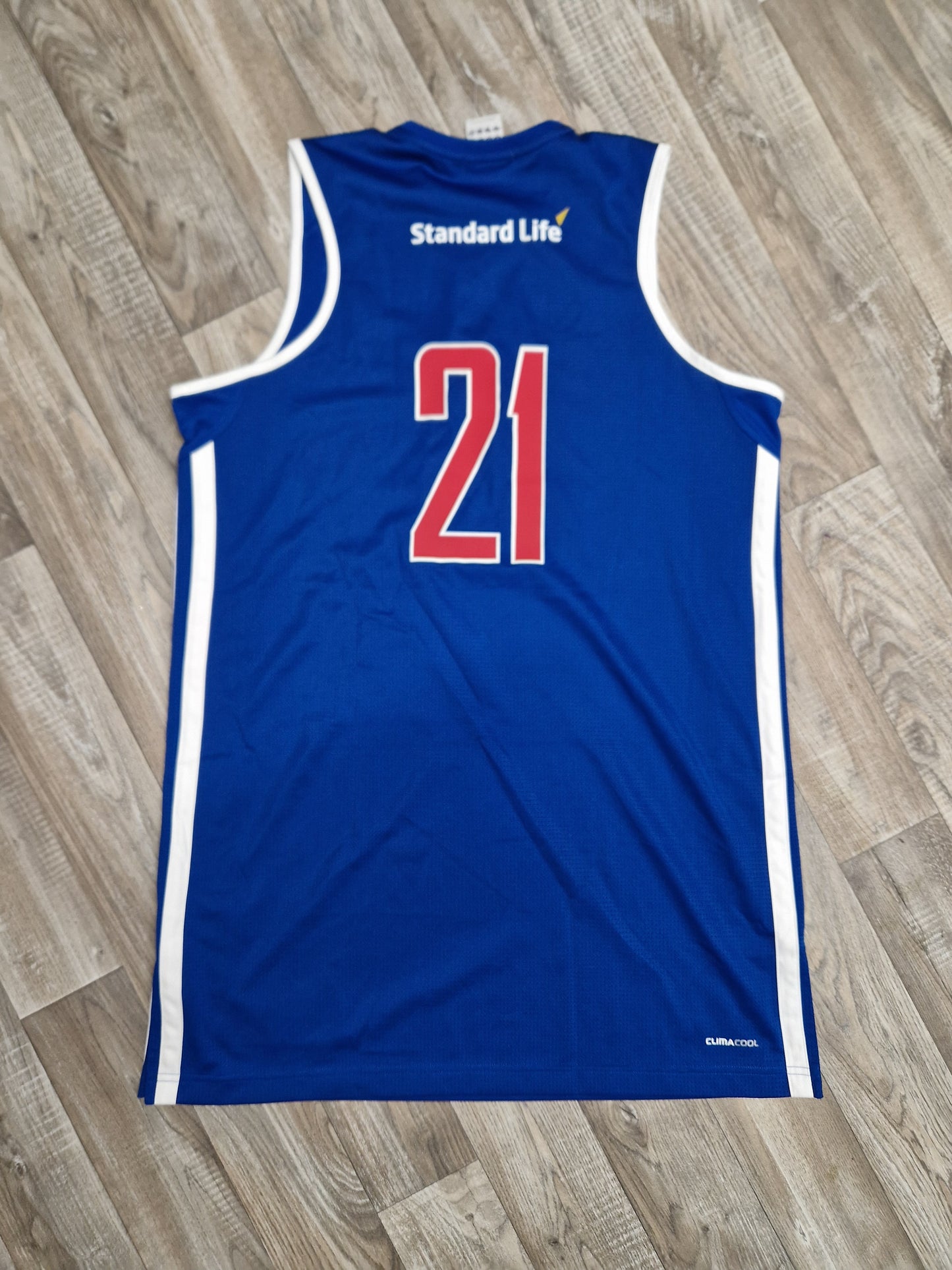 Great Britain Basketball Jersey Size Large