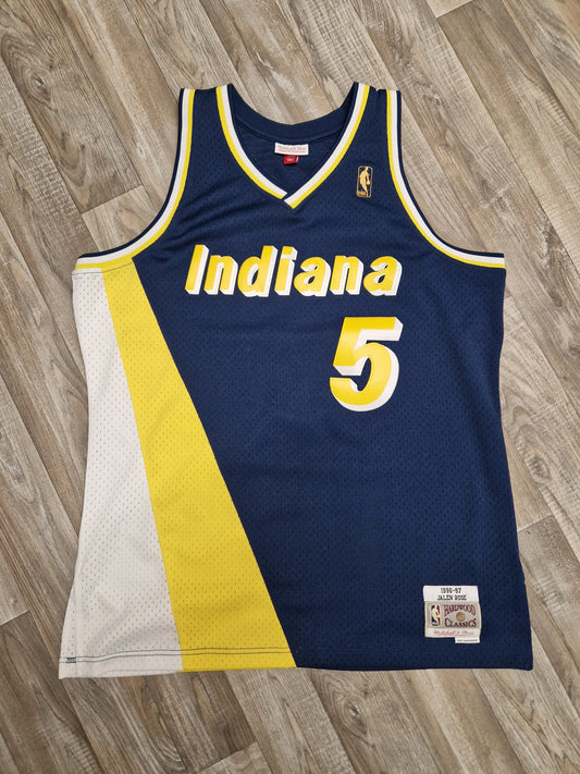 Jalen Rose First Generation Indiana Pacers Jersey Size XL