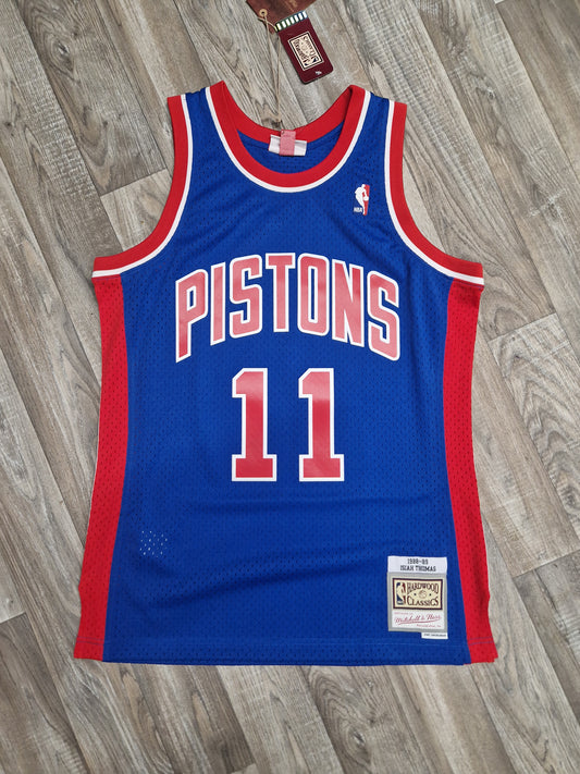 Isiah Thomas Detroit Pistons Jersey Size Medium