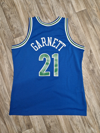 Kevin Garnett First Generation Minnesota Timberwolves Jersey Size XL