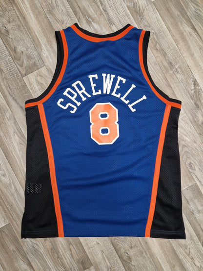 Latrell Sprewell New York Knicks Jersey Size XL