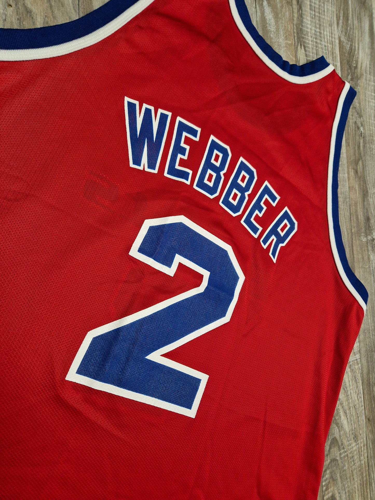 Chris Webber Washington Bullets Jersey Size XL