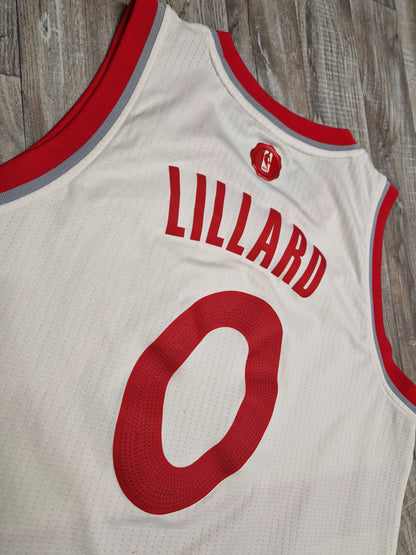 Damian Lillard Portland Trailblazers Christmas Day Jersey Size Medium