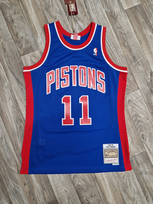 Isiah Thomas Detroit Pistons Jersey Size Medium