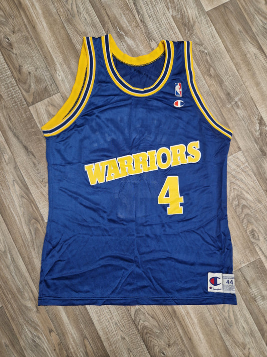 Chris Webber Golden State Warriors Jersey Size Large