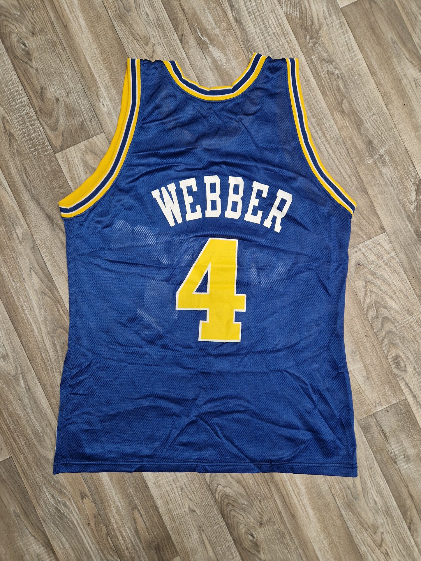 Chris Webber Golden State Warriors Jersey Size Large