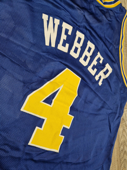 Chris Webber Golden State Warriors Jersey Size Large
