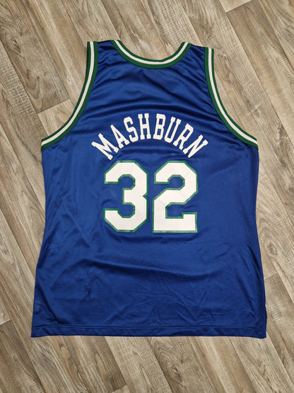 Jamal Mashburn Dallas Mavericks Jersey Size XL