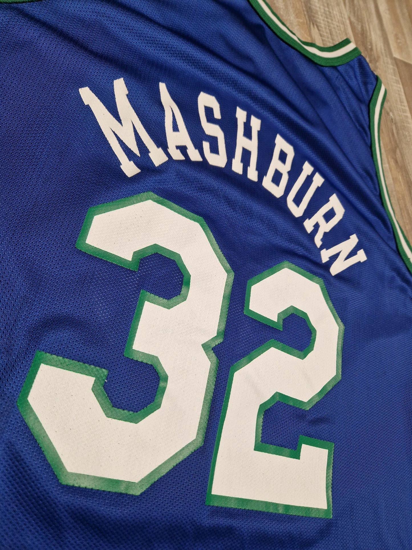 Jamal Mashburn Dallas Mavericks Jersey Size XL