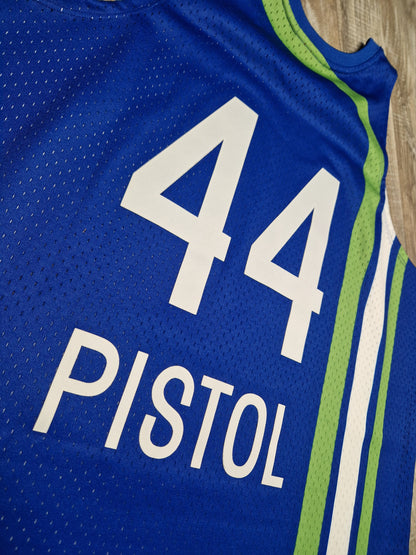 'Pistol' Pete Maravich Atlanta Hawks Jersey Size XL