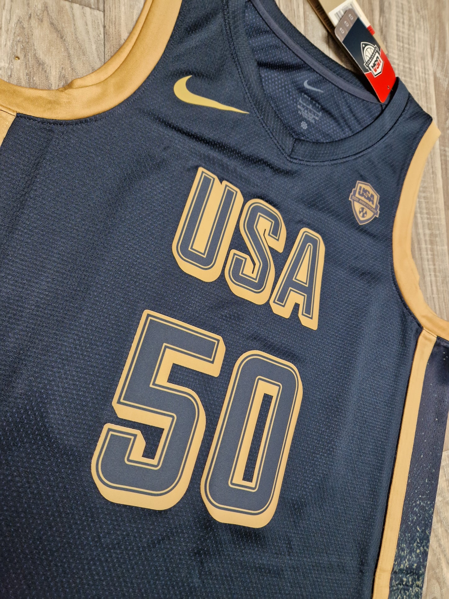 Team USA 50th Anniversary Limited Edition Jersey Size Large