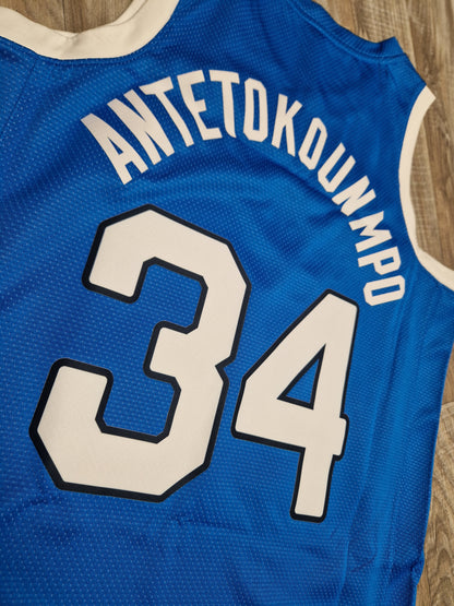 Giannis Antetokounmpo Limited Edition Greece Basketball Jersey Size Medium