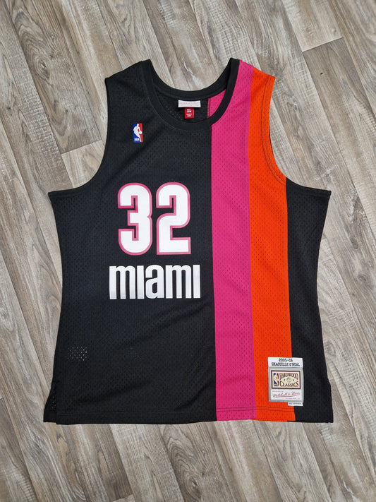 Vintage NBA Shaquille O Neal Jerseys tagged Miami Heat The Throwback Store