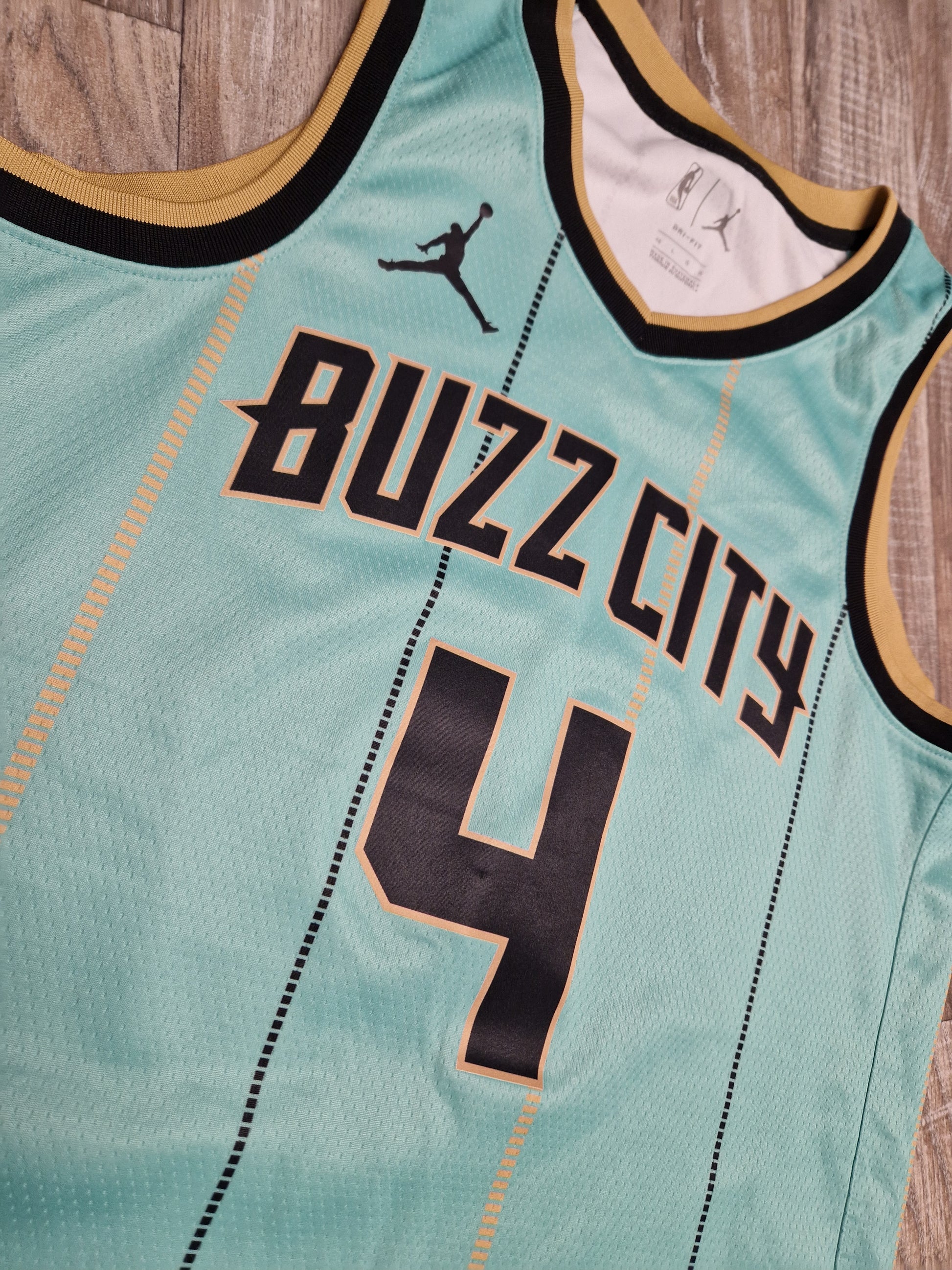 Devonte Graham Charlotte Hornets Jersey Size Large