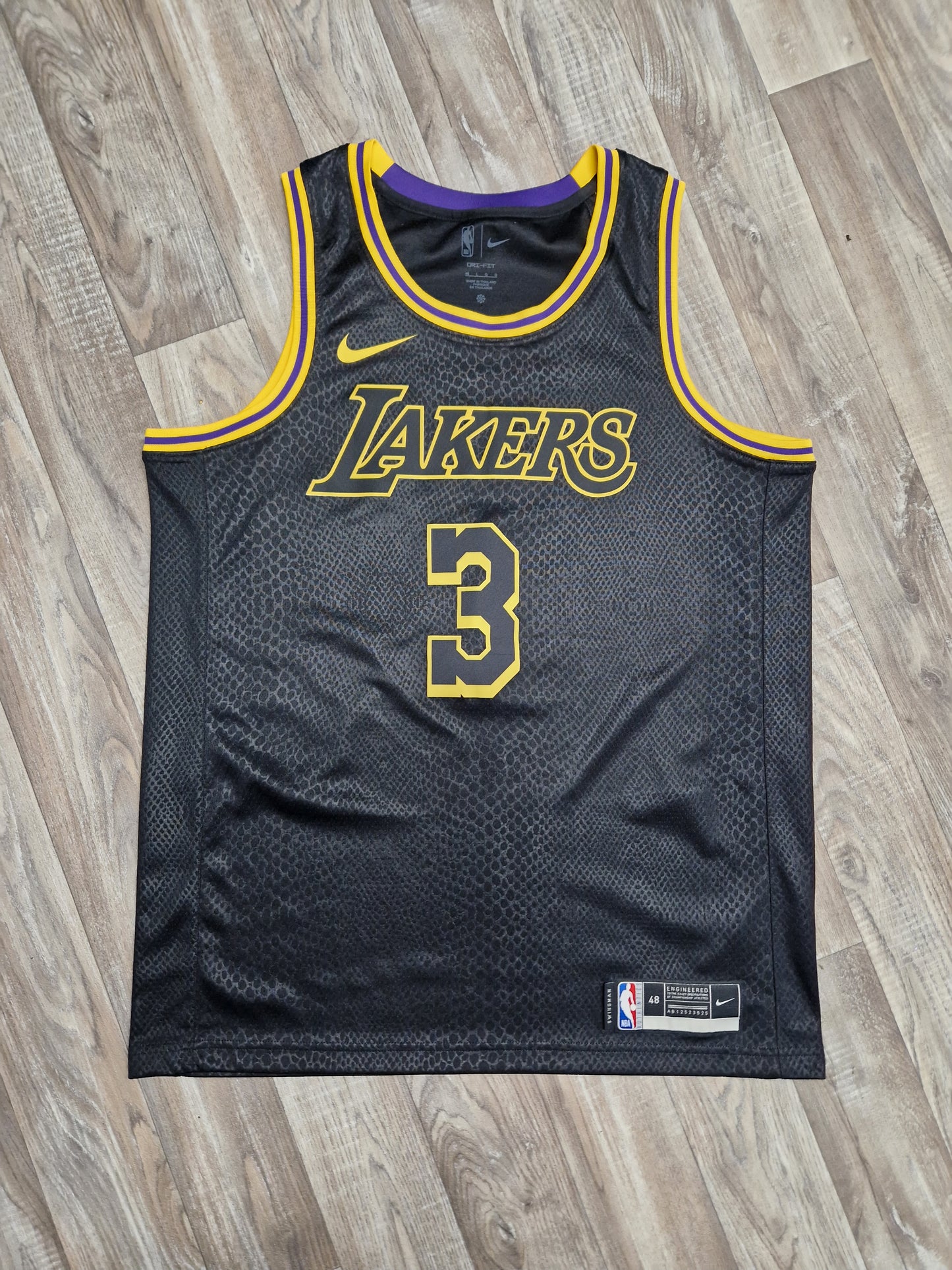 Anthony Davis Los Angeles Lakers Jersey Size Large