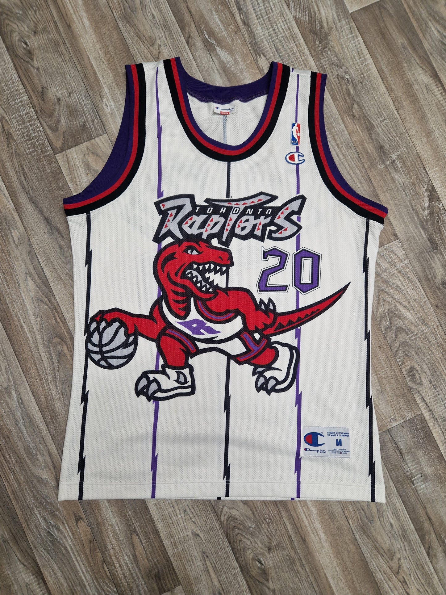 Damon Stoudamire Toronto Raptors Jersey Size Medium