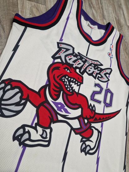 Damon Stoudamire Toronto Raptors Jersey Size Medium