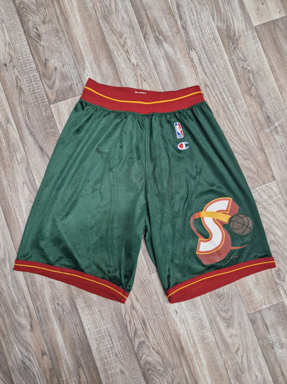 Seattle Supersonics Shorts Size Medium