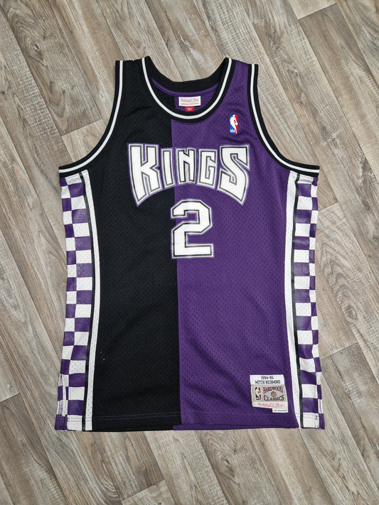 Mitch Richmond First Generation Sacramento Kings Jersey Size Large