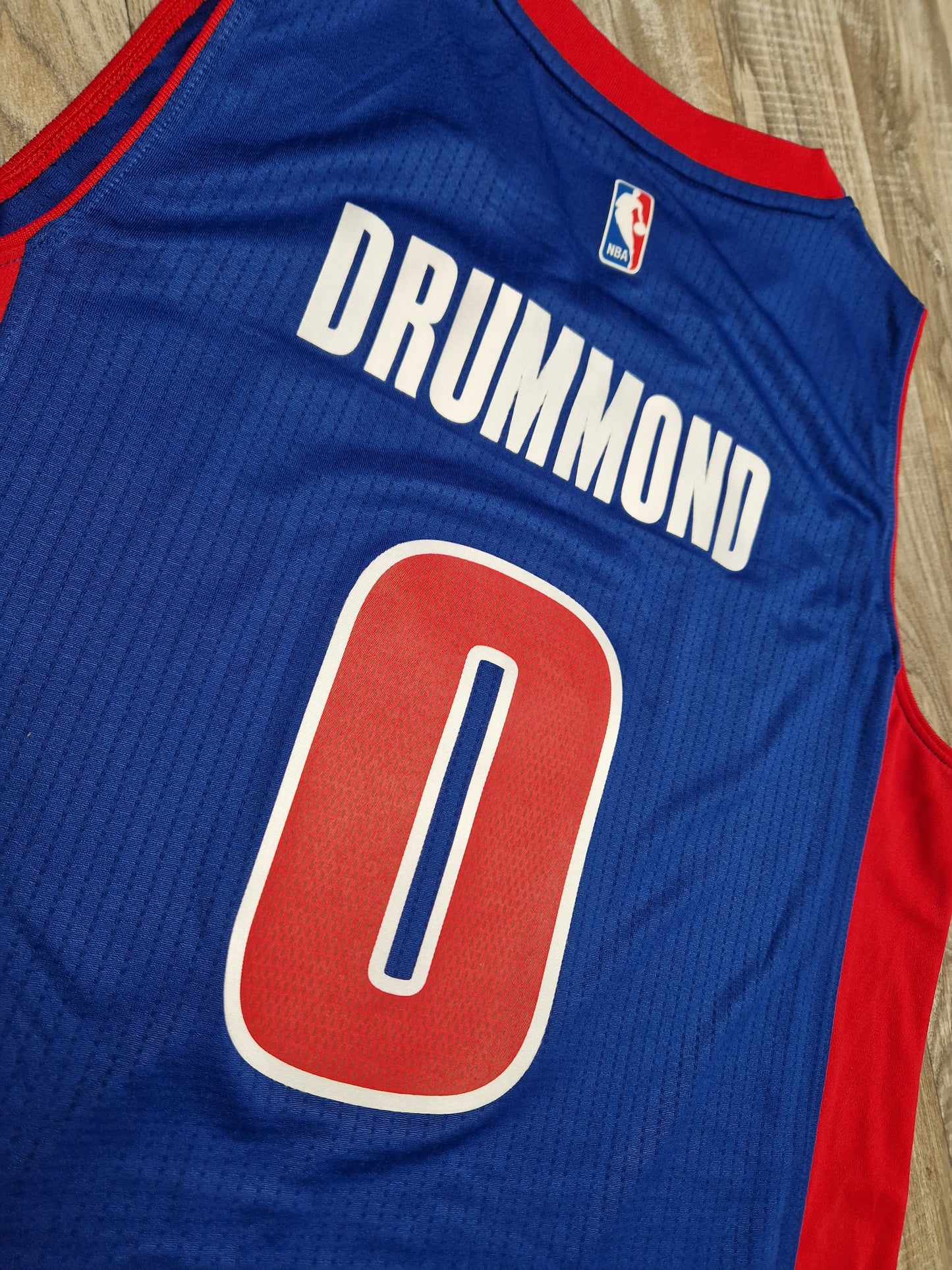 Andrei Drummond Detroit Pistons Jersey Size Large