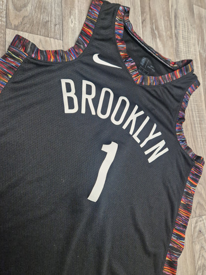 D'Angelo Russell Brooklyn Nets Jersey Size Medium