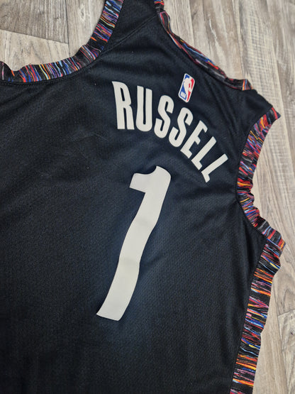 D'Angelo Russell Brooklyn Nets Jersey Size Medium