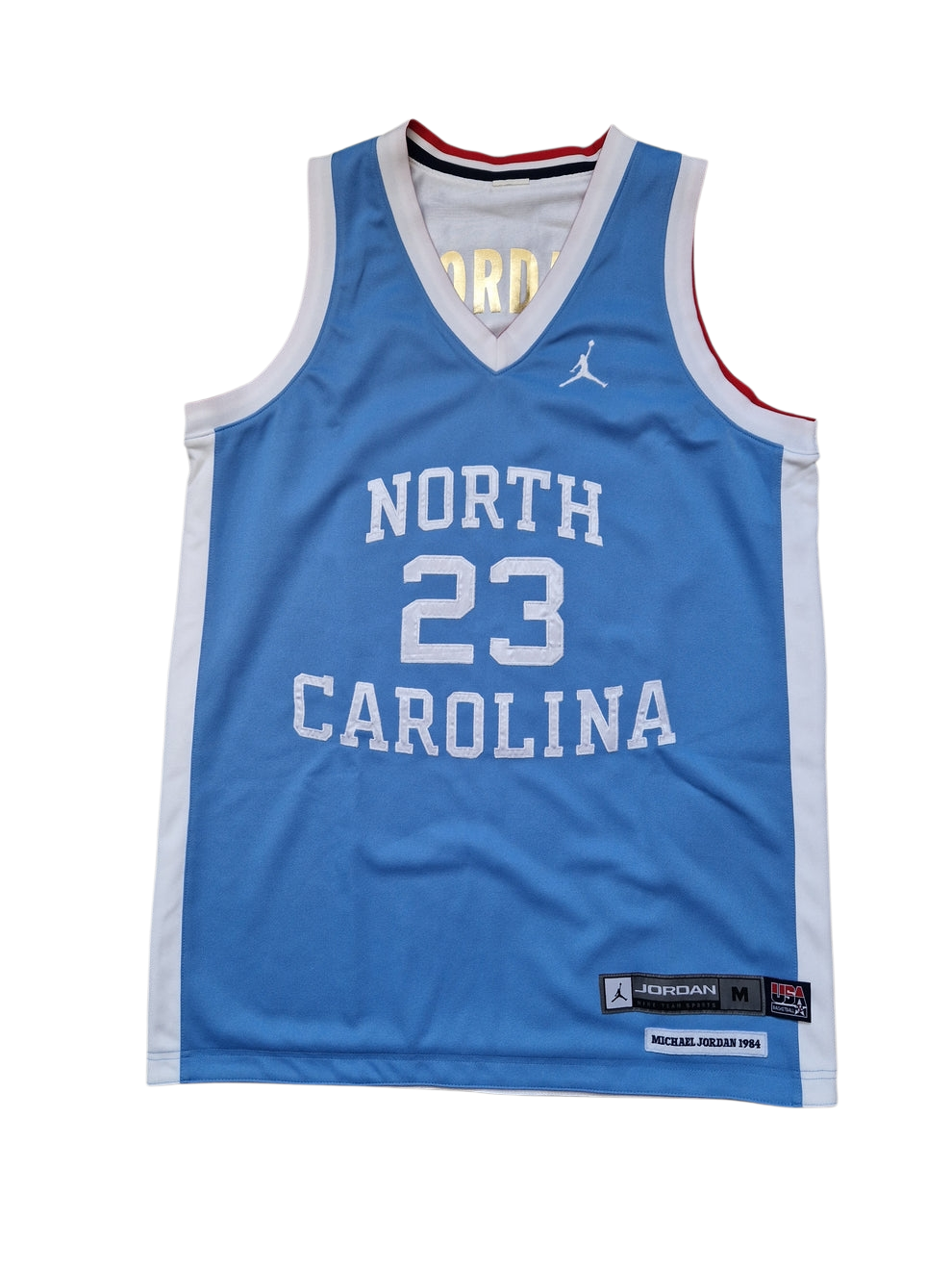 Michael Jordan North Carolina Tar Heels/ Team USA Reversible Jersey Size Medium