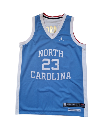 Michael Jordan North Carolina Tar Heels/ Team USA Reversible Jersey Size Medium