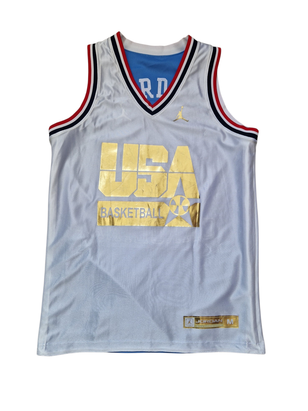 Michael Jordan North Carolina Tar Heels/ Team USA Reversible Jersey Size Medium