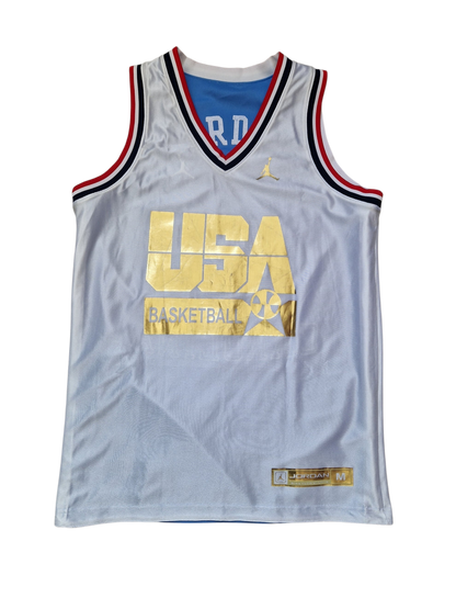 Michael Jordan North Carolina Tar Heels/ Team USA Reversible Jersey Size Medium