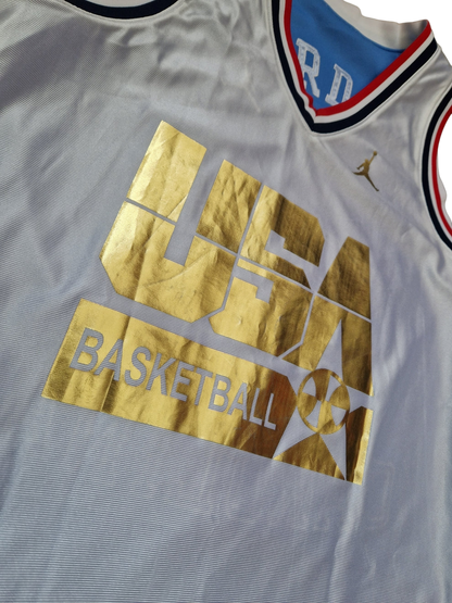 Michael Jordan North Carolina Tar Heels/ Team USA Reversible Jersey Size Medium