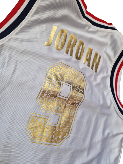 Michael Jordan North Carolina Tar Heels/ Team USA Reversible Jersey Size Medium