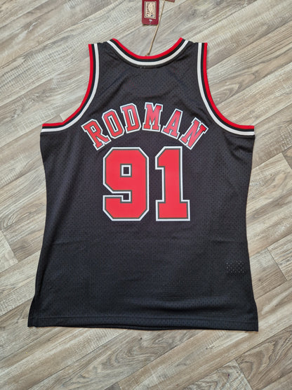 Dennis Rodman Chicago Bulls Jersey Size Large