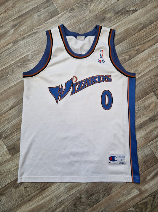 Gilbert Arenas Washington Wizards Jersey Size Large