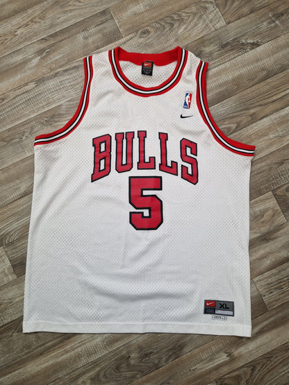Jalen Rose Chicago Bulls Jersey Size XL