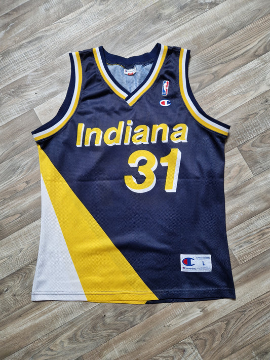 Reggie Miller Indiana Pacers Jersey Size Large