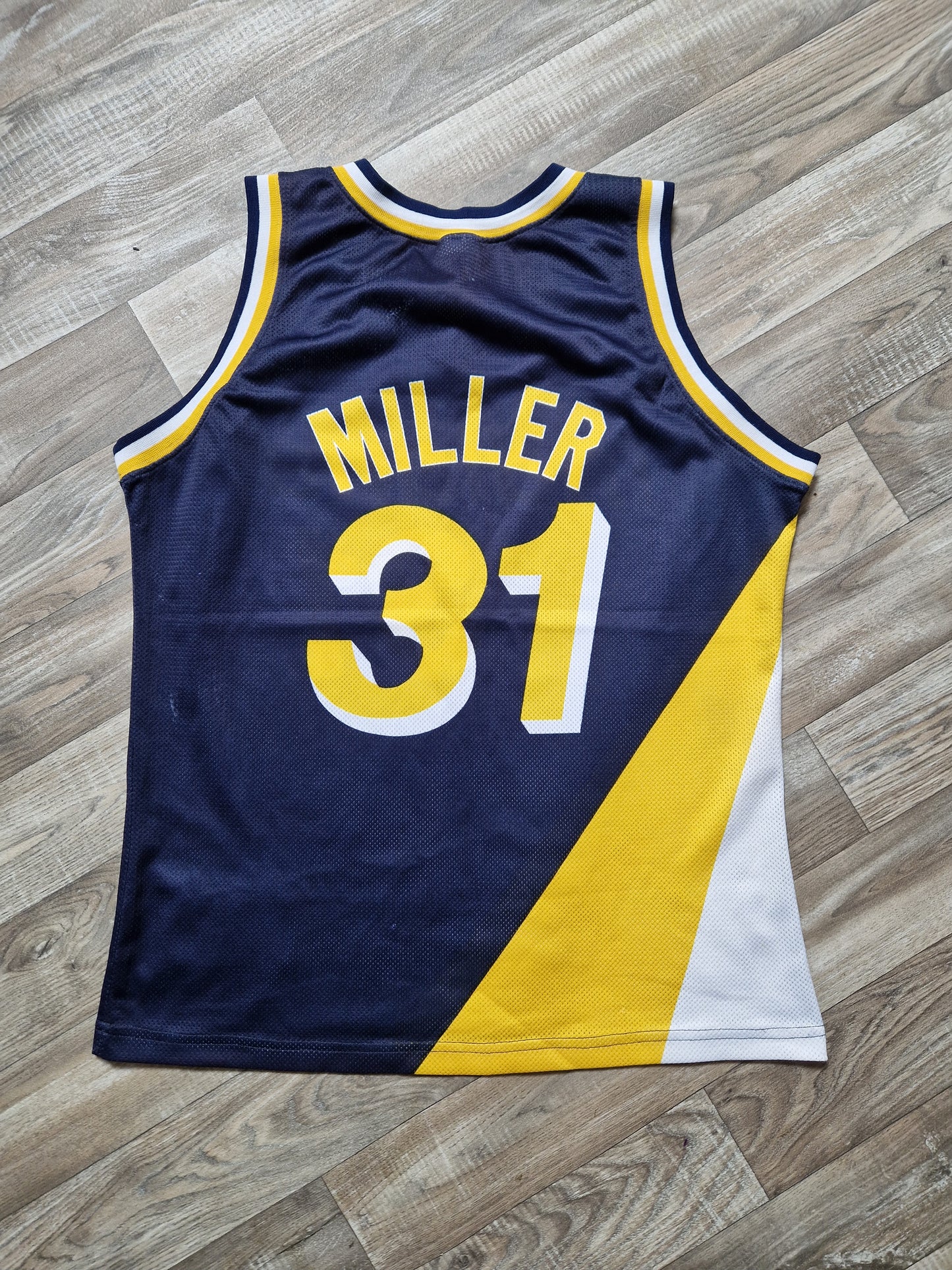Reggie Miller Indiana Pacers Jersey Size Large