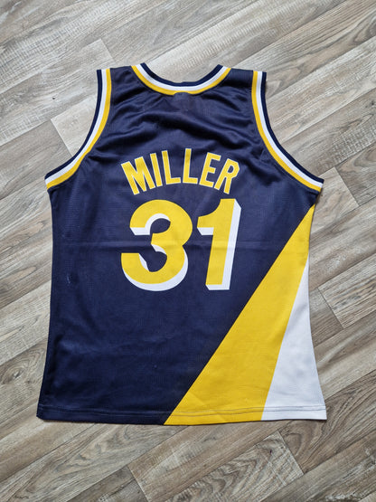 Reggie Miller Indiana Pacers Jersey Size Large