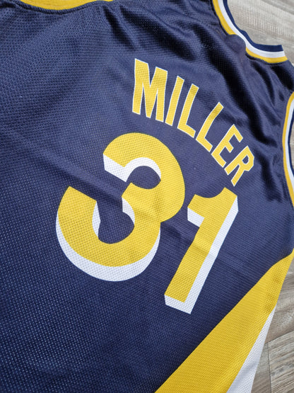 Reggie Miller Indiana Pacers Jersey Size Large