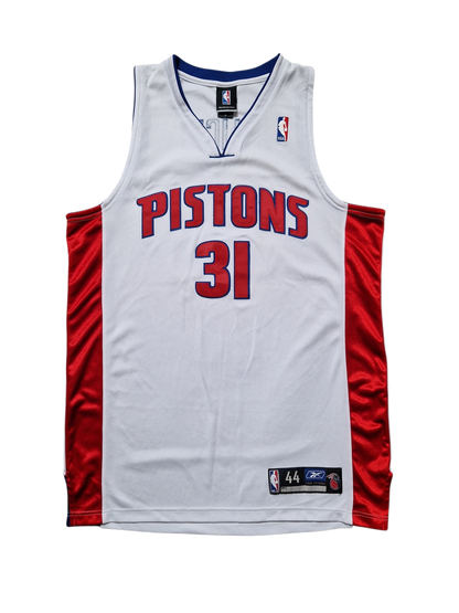 Darko Milicic Authentic Detroit Pistons Jersey Size Large