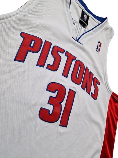 Darko Milicic Authentic Detroit Pistons Jersey Size Large