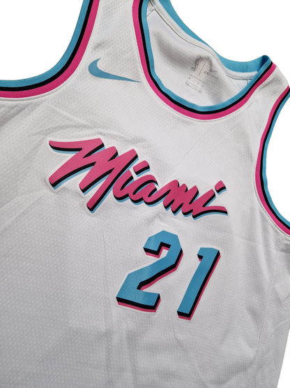 Hassan Whiteside Miami Heat Jersey Size Large