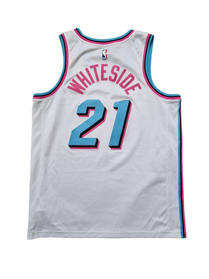 Hassan Whiteside Miami Heat Jersey Size Large
