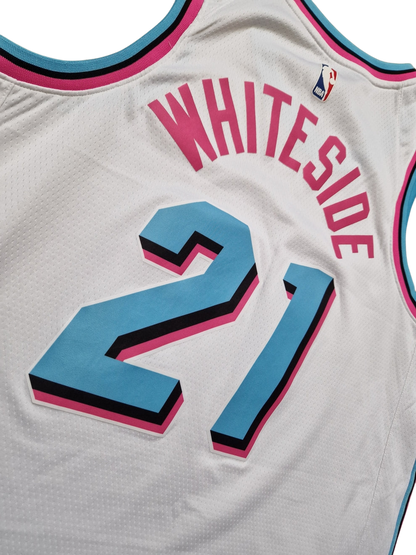 Hassan Whiteside Miami Heat Jersey Size Large
