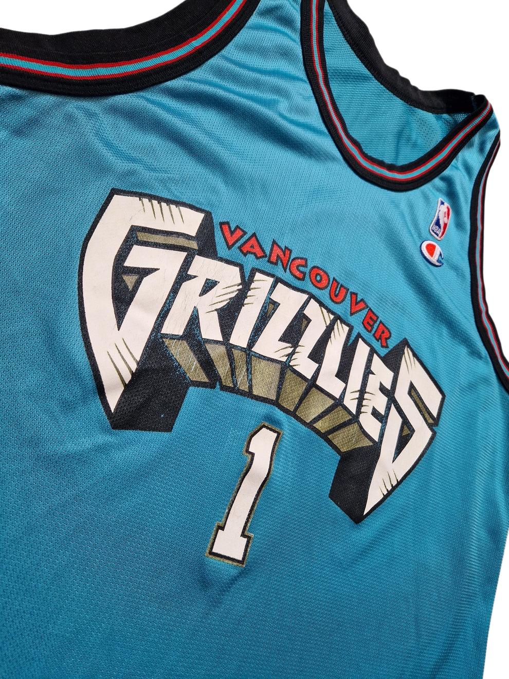 Vancouver Grizzlies Jersey Size XL