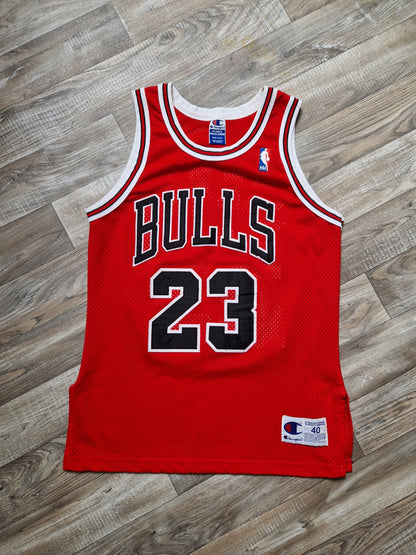 Michael Jordan Authentic Chicago Bulls Jersey Size Medium