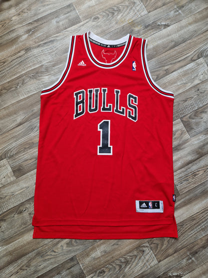 Derrick Rose Chicago Bulls Jersey Size Large