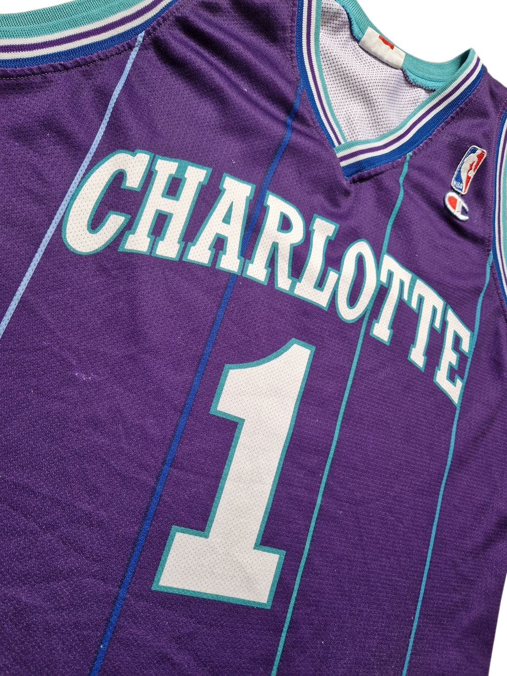Muggsy Bogues Charlotte Hornets Jersey Size XL