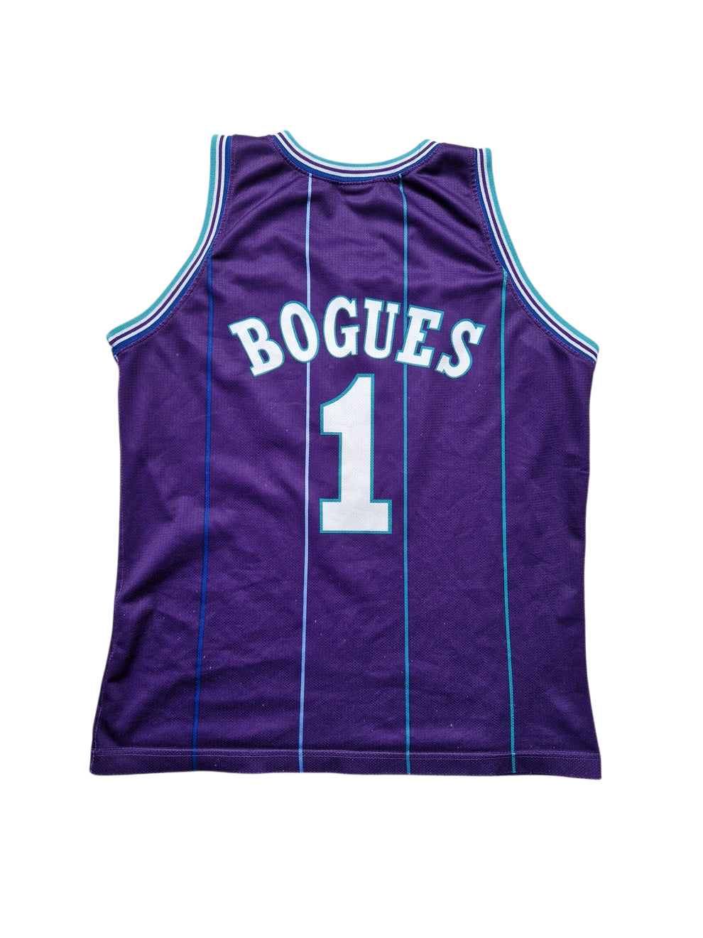 Muggsy Bogues Charlotte Hornets Jersey Size XL